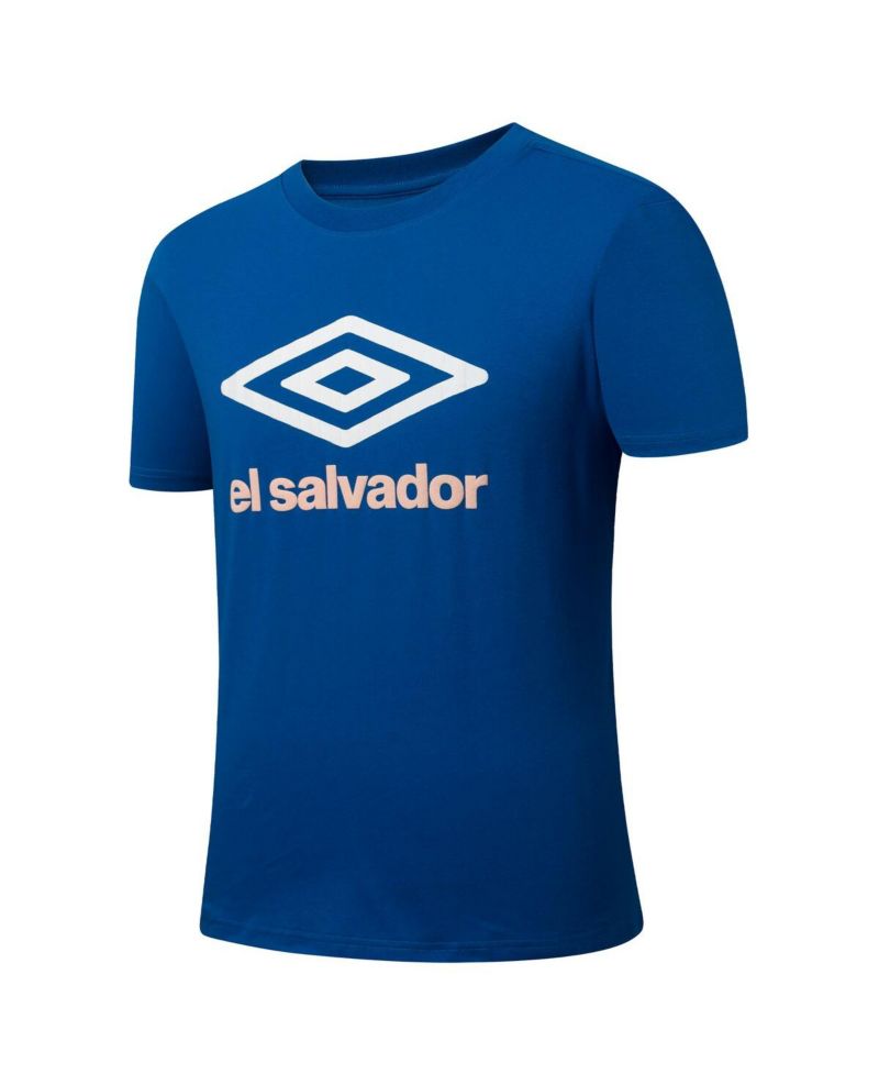 Men's Blue El Salvador National Team Graphic T-Shirt