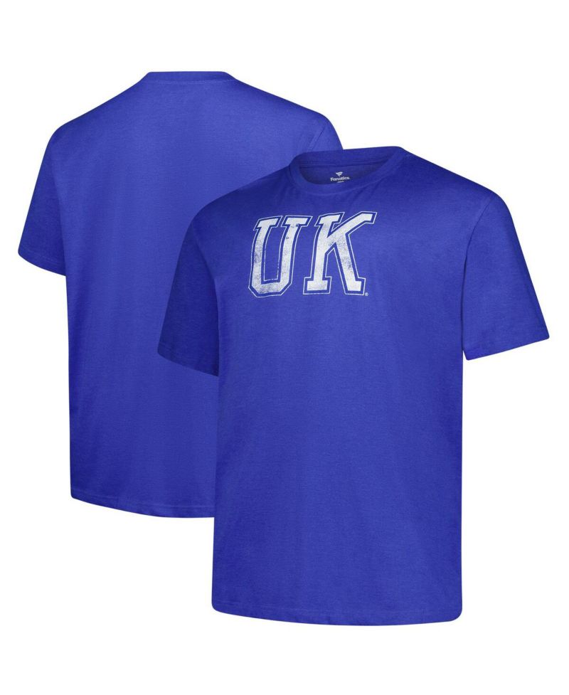 Men's Royal Kentucky Wildcats Big & Tall Distressed Logo T-Shirt