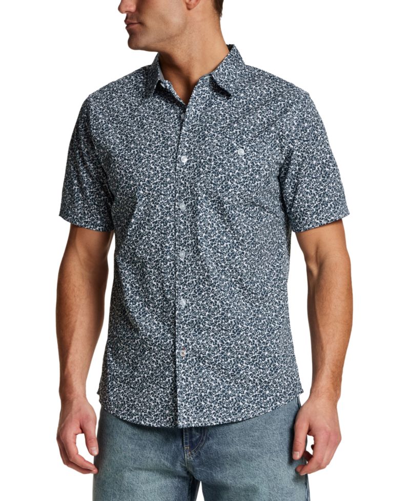 Men's Classic-Fit Short-Sleeve Button-Down Shirt