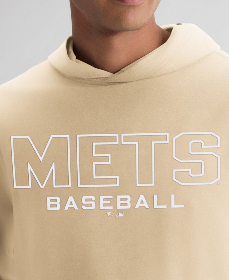 Men's New York Mets Clutch Long-Sleeve Hooded T-Shirt