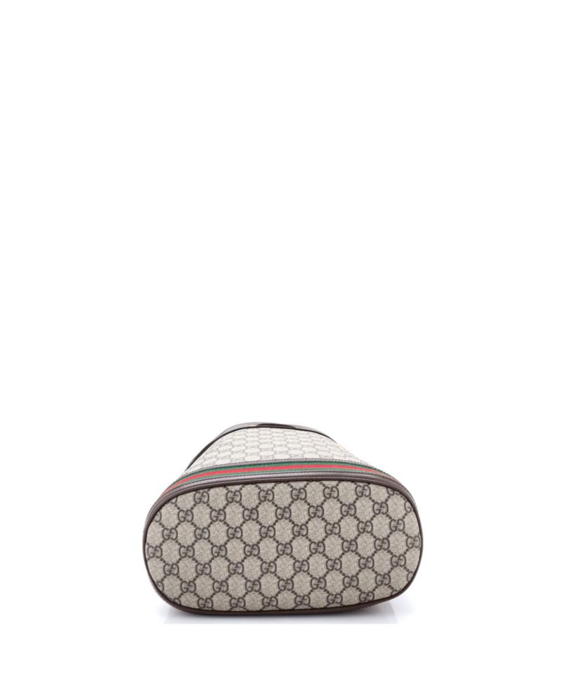 Medium Ophidia Bucket Bag GG Coated Canvas