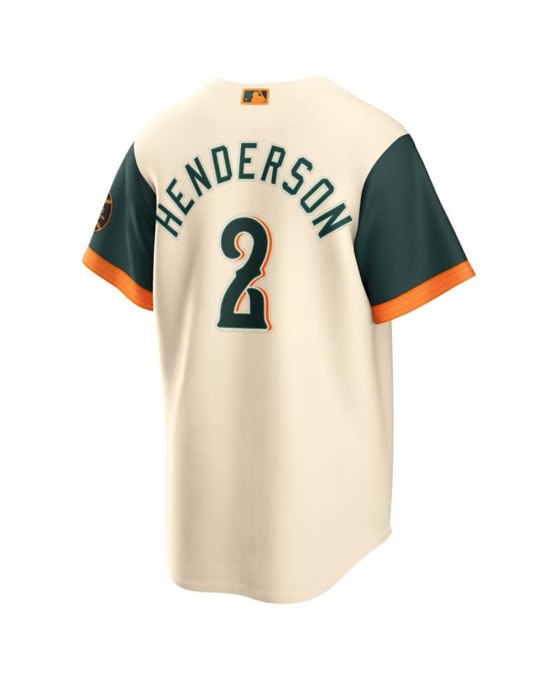 Men's Gunnar Henderson Natural Baltimore Orioles 2026 City Connect Stadium Jersey