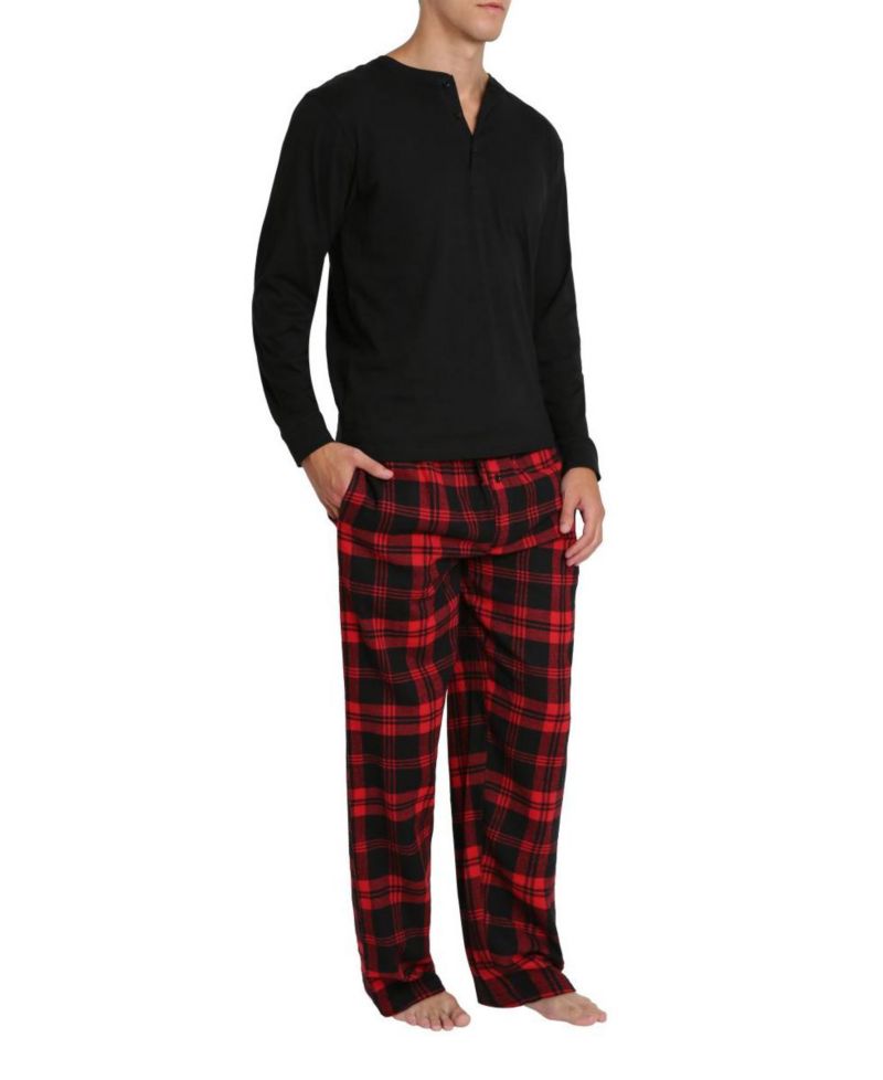 Sleep Hero Men's Flannel Pajama Set