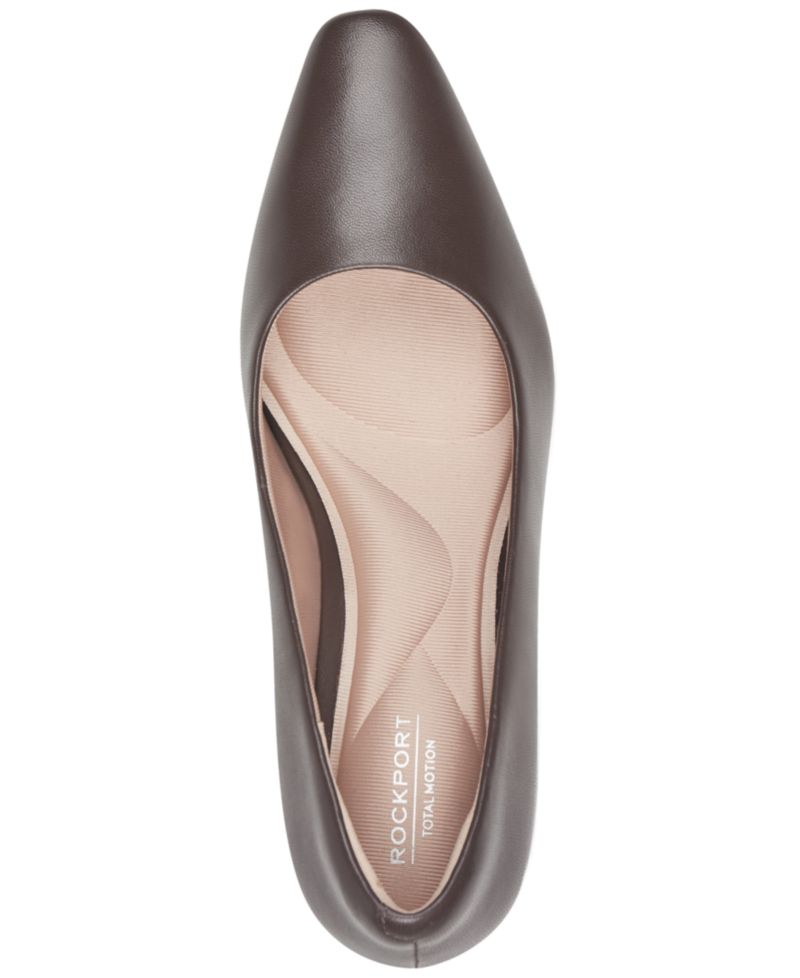 Women's Merida Total Motion Leather Block Heel Pumps