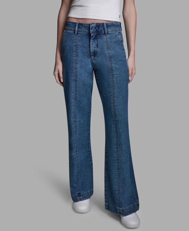 Women's Mid-Rise Flared Jeans