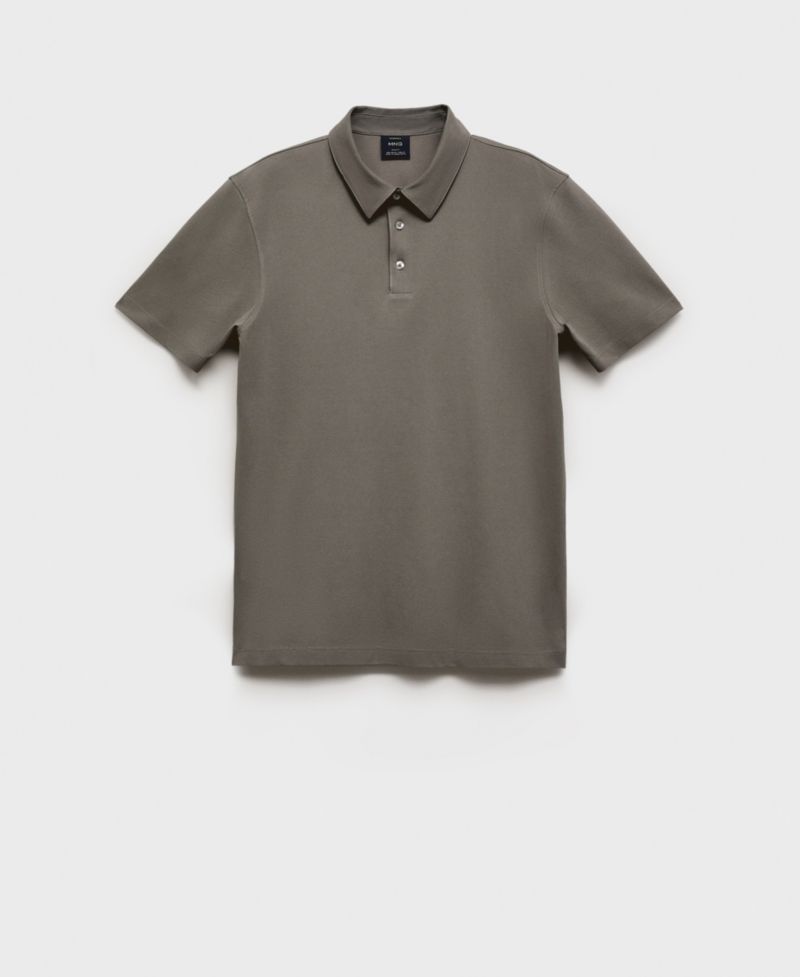 Men's Cotton Pique Polo Shirt