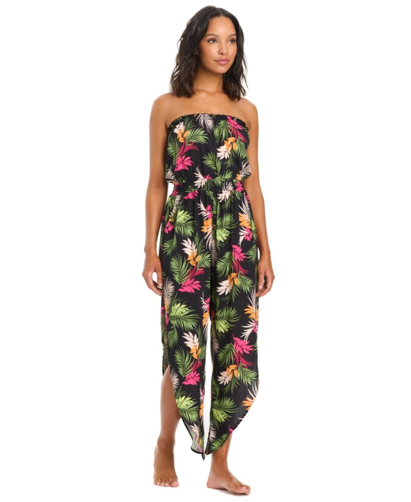 Women's Havana Heat Tube Swim Cover-Up Jumpsuit