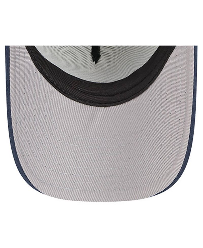 Big Boys and Girls White/Navy Dallas Cowboys Streak 9FORTY A-Frame Adjustable Hat