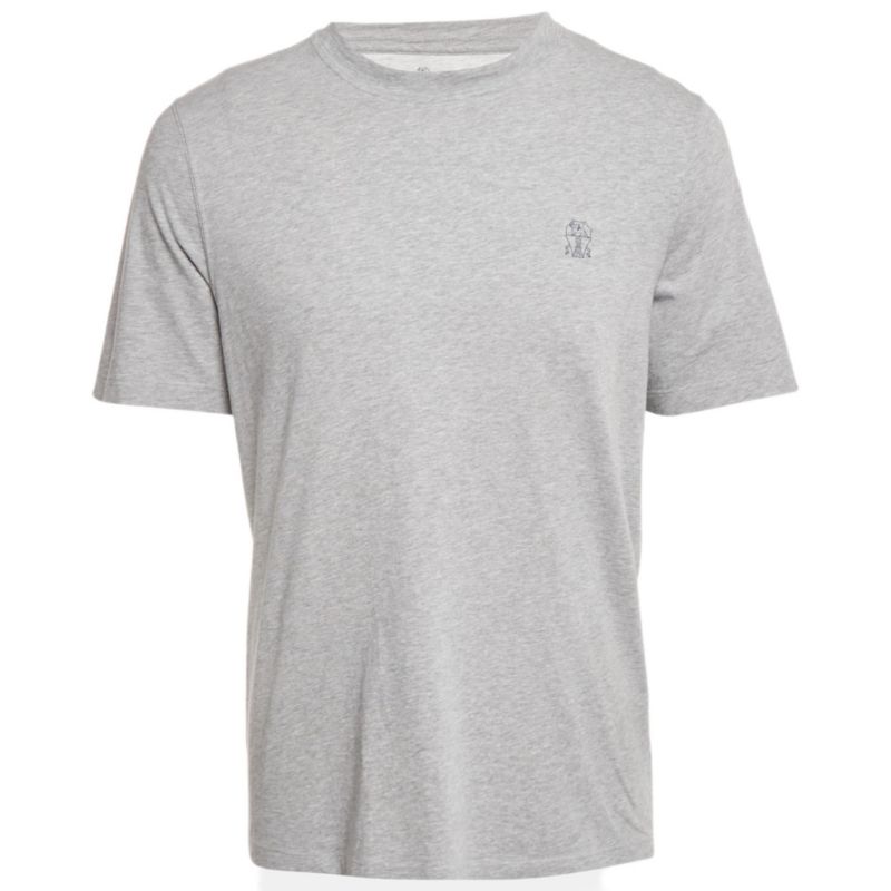 Men's Grey Melenga Jersey Crewneck T-Shirt