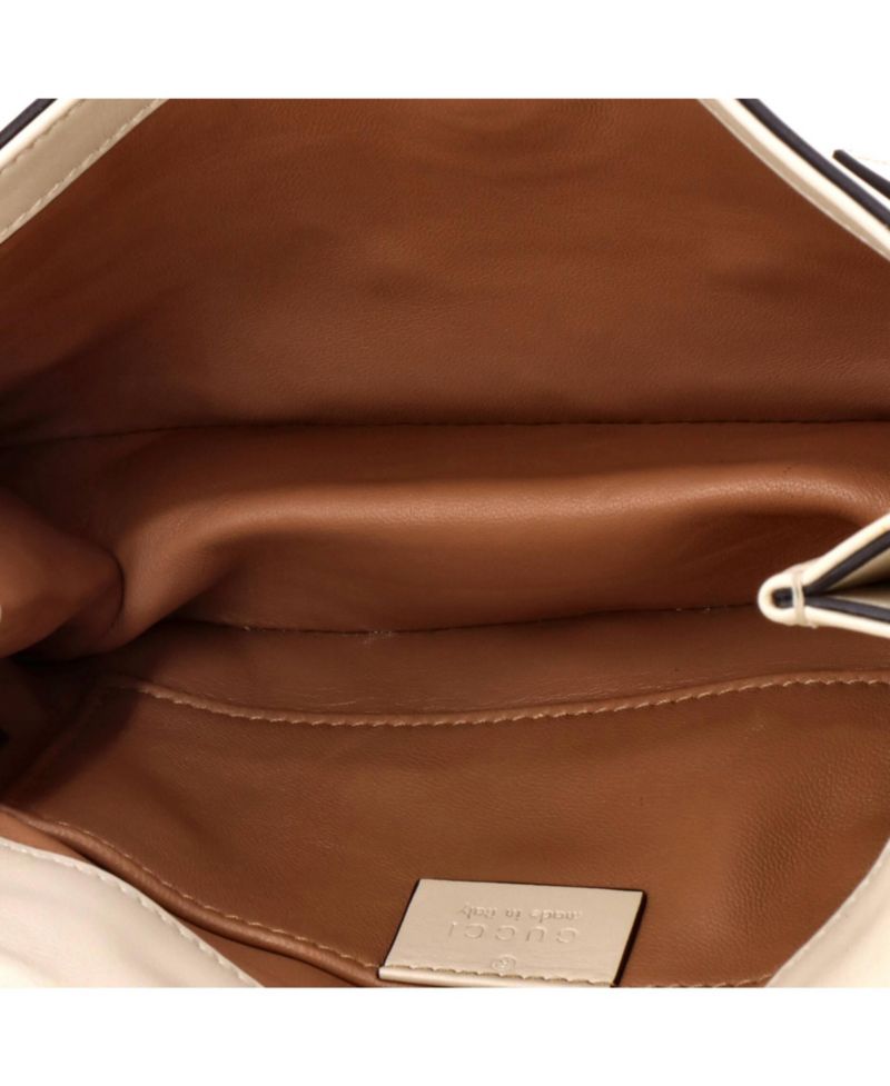 Mini Broadway Pearly Bee Shoulder Bag Embellished Leather