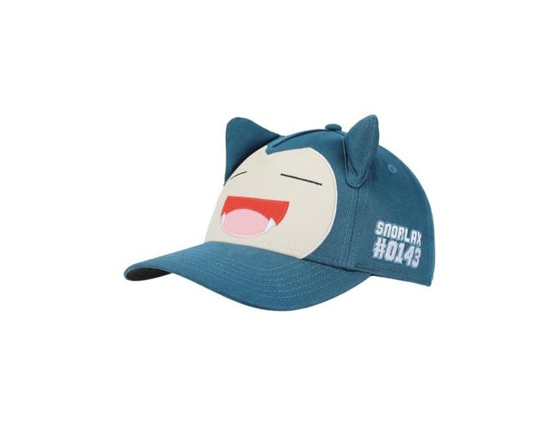 Men's Face Snorlax Adult Blue Traditional Adjustable Hat