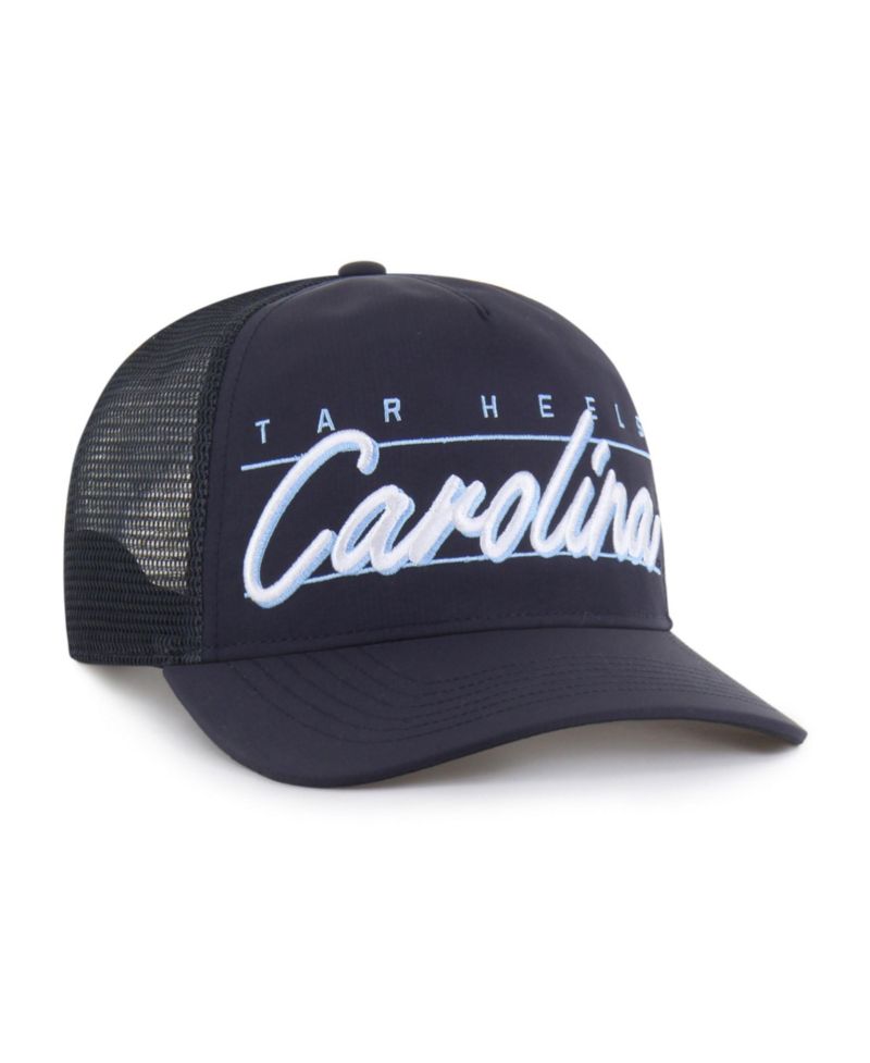 Men's and Women's Navy North Carolina Tar Heels Brrr Condor Mesh Hitch Adjustable Hat