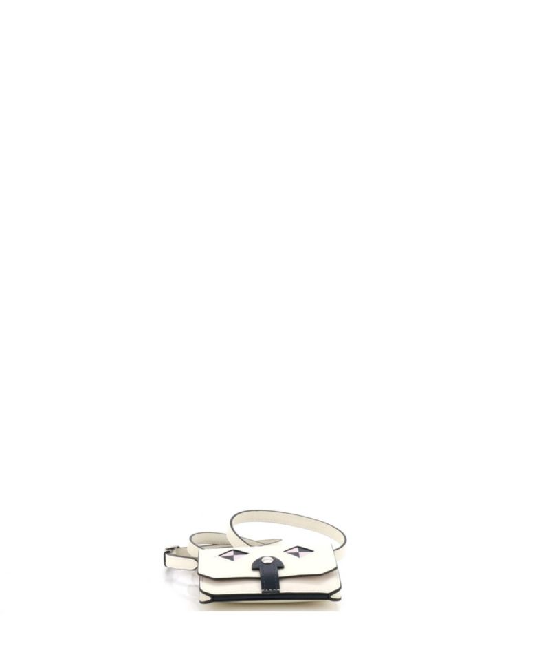 Chien Card Holder with Strap Swift and Chevre Mysore