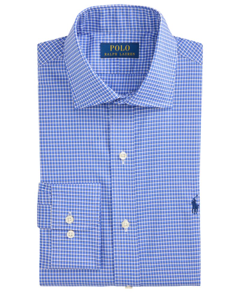Men's Regent Checked Poplin Classic-Fit Shirt