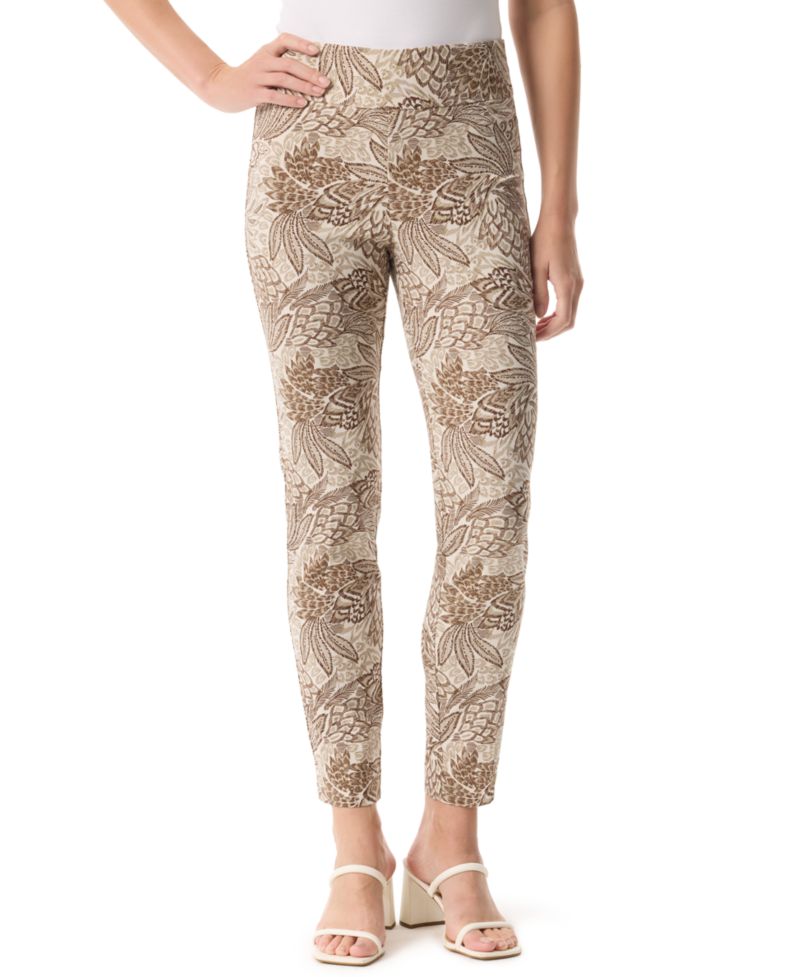 Women's Tummy-Control Pull-On Slim Trousers, in Regular, Short & Long