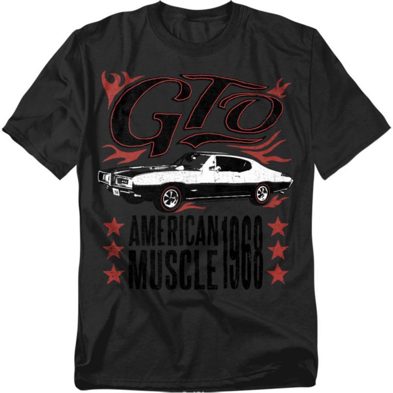 Men's Pontiac Gto Flames T-Shirt