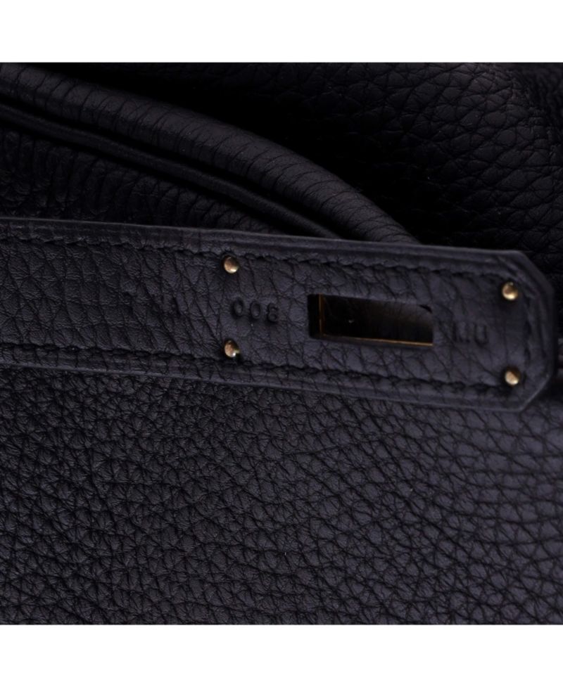 Birkin 30 Handbag Black Togo with Gold Hardware
