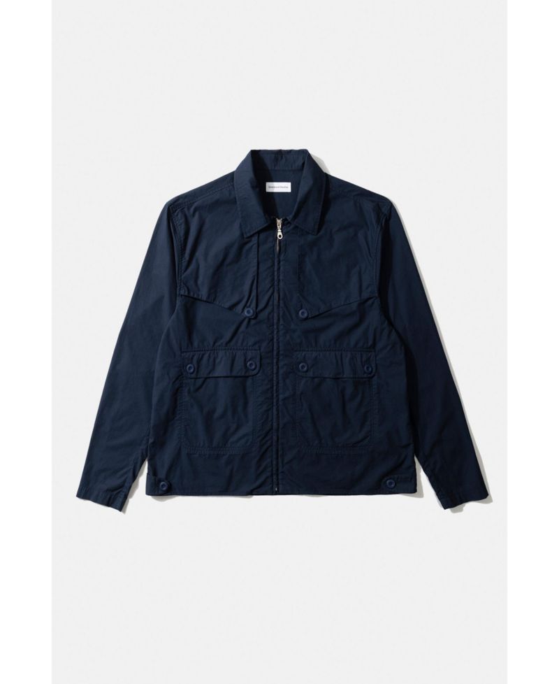 Men's Long Sleeve Utility Zip Jacket