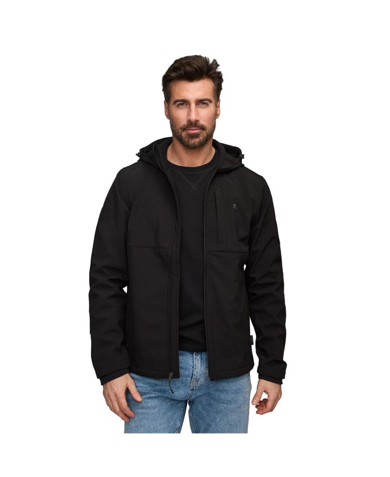 Men's Brick Fleece Lined Super Softshell Jacket