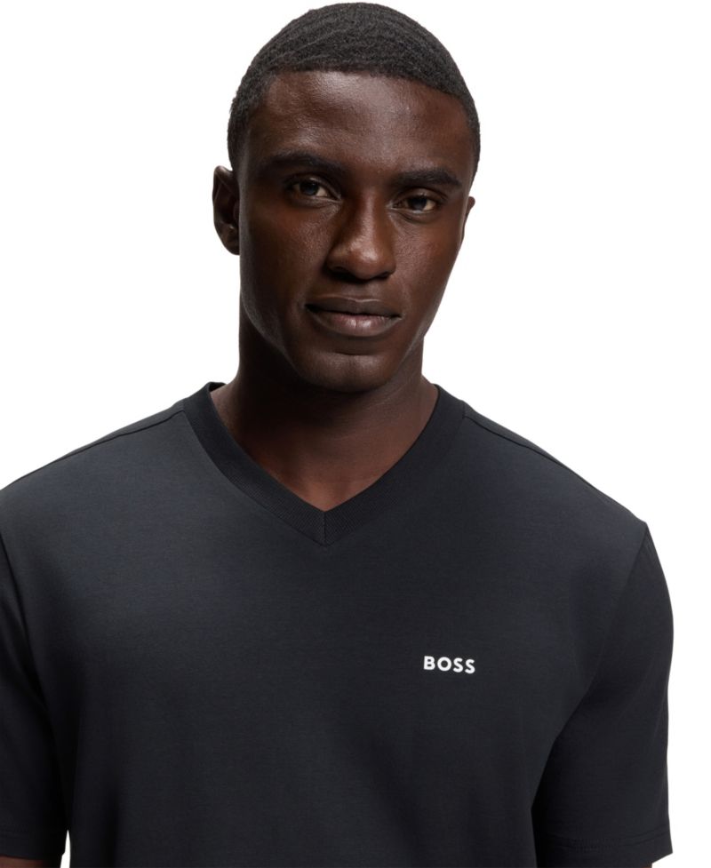 Men's Contrast Logo Regular-Fit T-Shirt