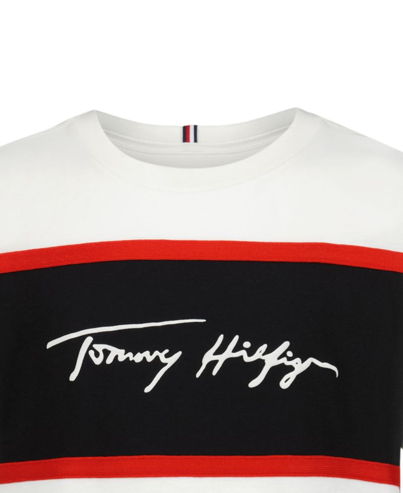 Boys' 2T-7 Color-Block Short-Sleeve T-Shirt