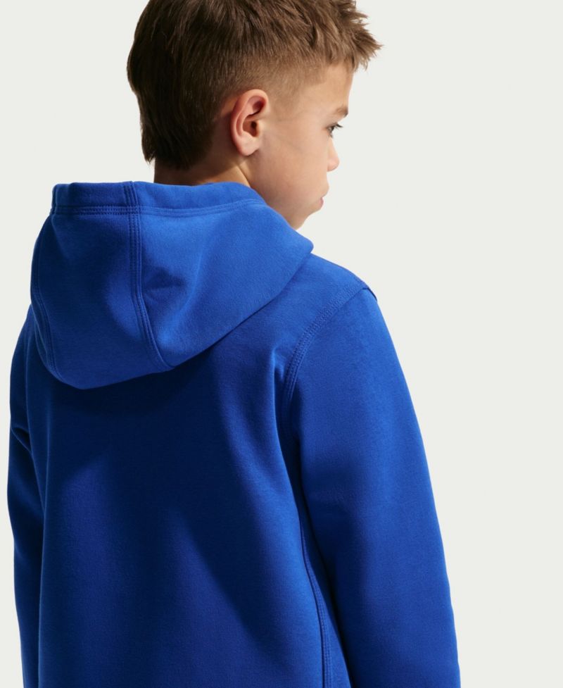 Big Boys and Girls Blue Chelsea Club Hoodie