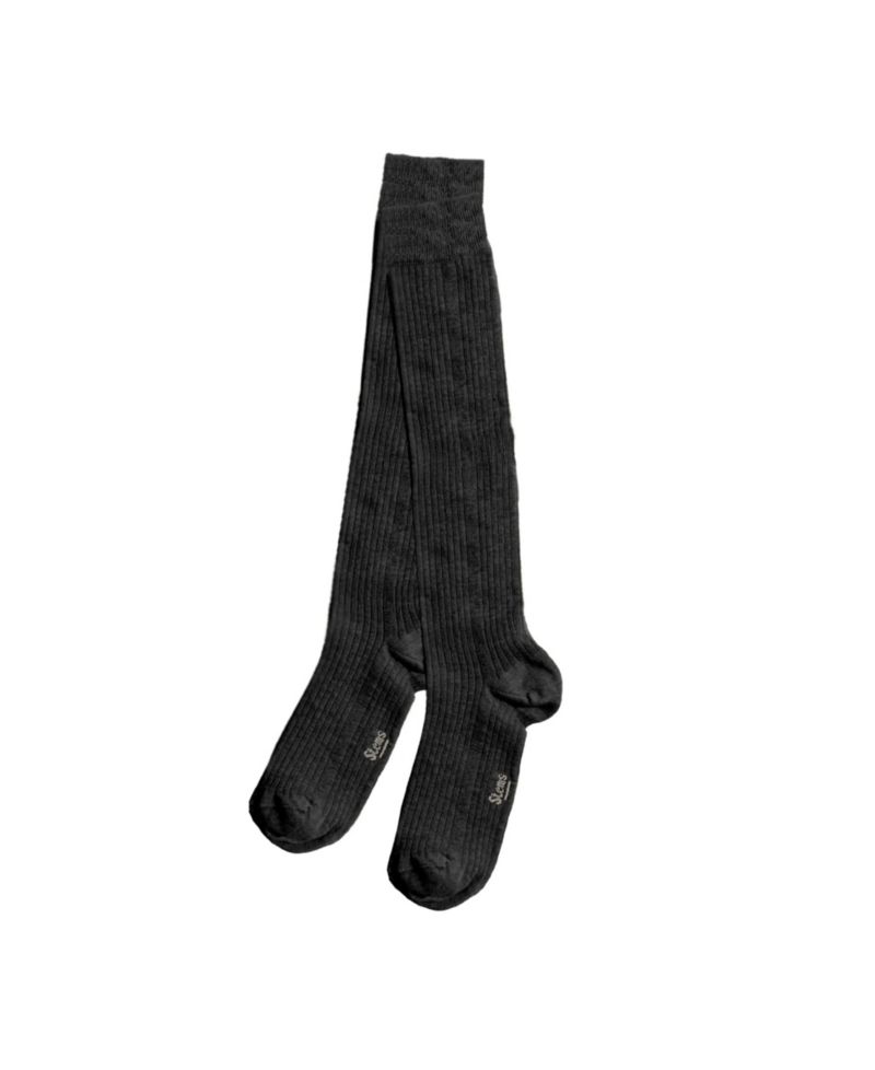 Women's Ribbed Cotton/Cashmere-Blend Knee-High Socks
