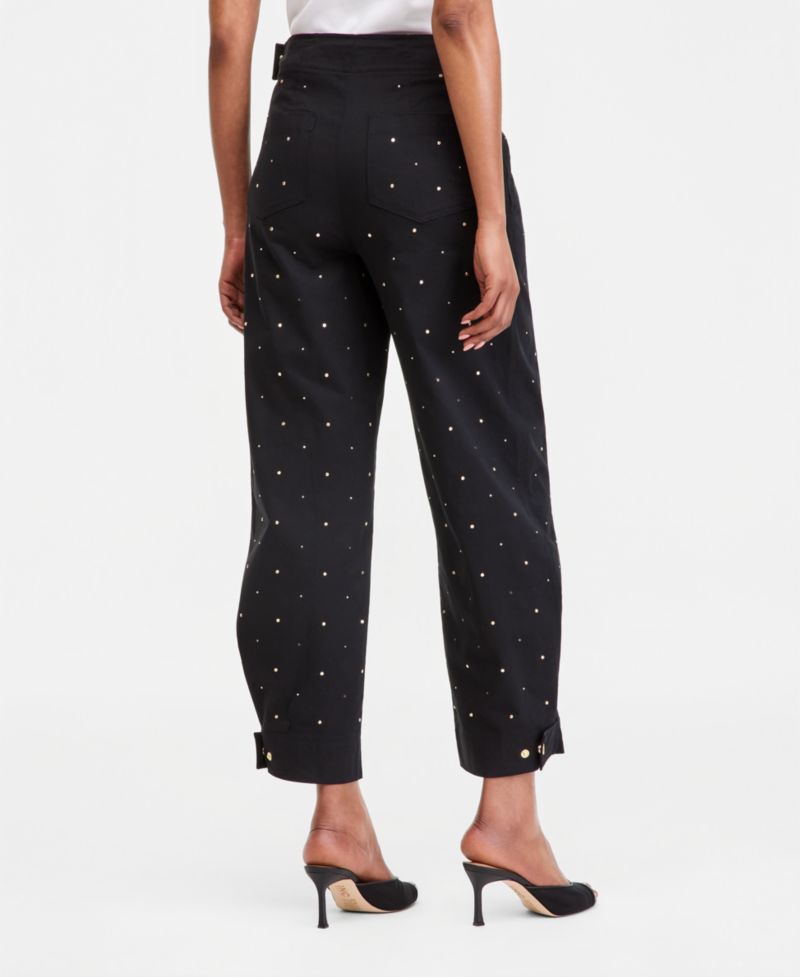 Women's Studded Tapered Pants