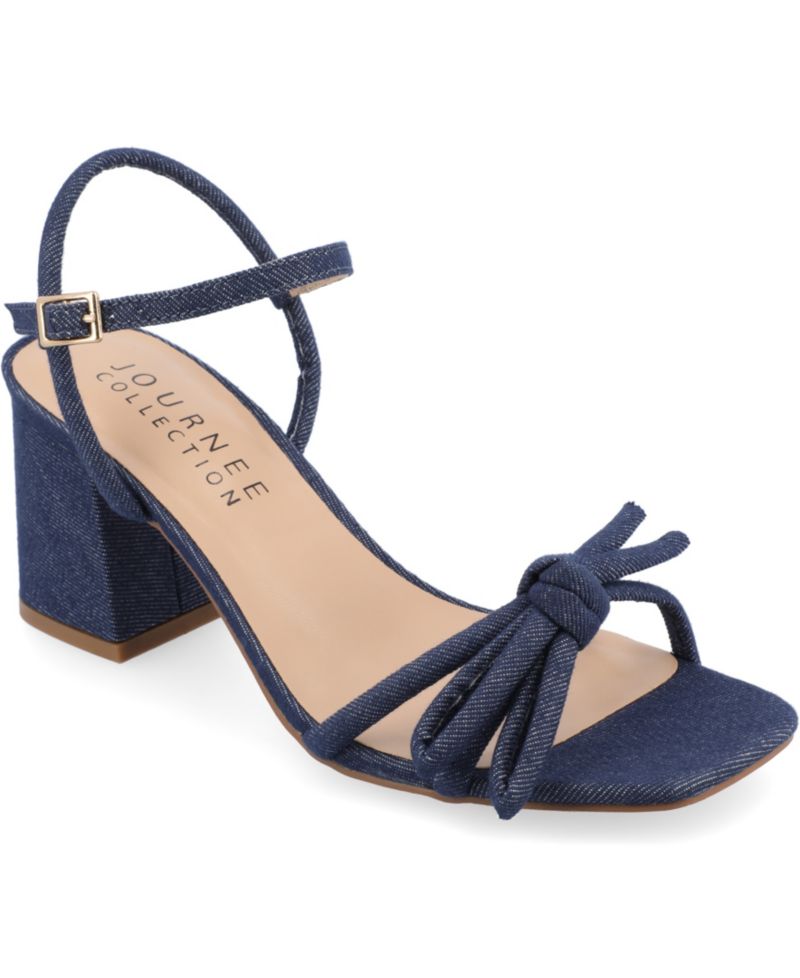 Women's Meryl Bow Block Heel Dress Sandals