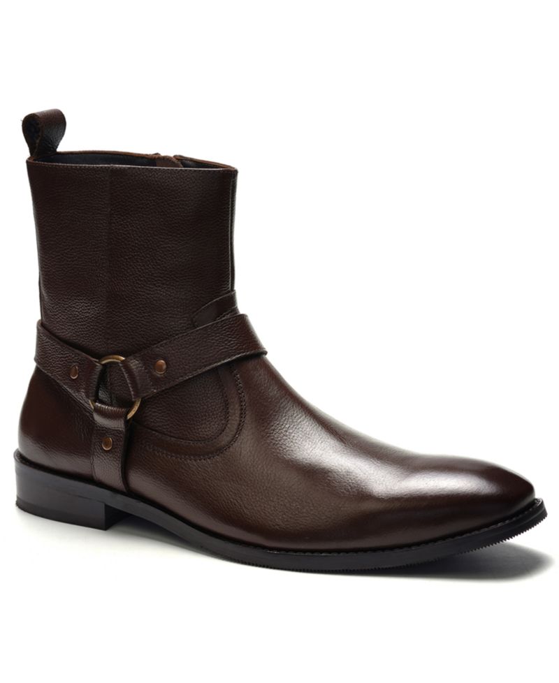 Men's Westin Side Zipper Harness Boots