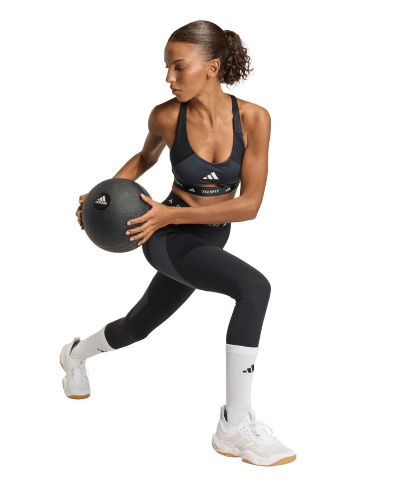 Women's Workout Color Block Medium Support Training Bra