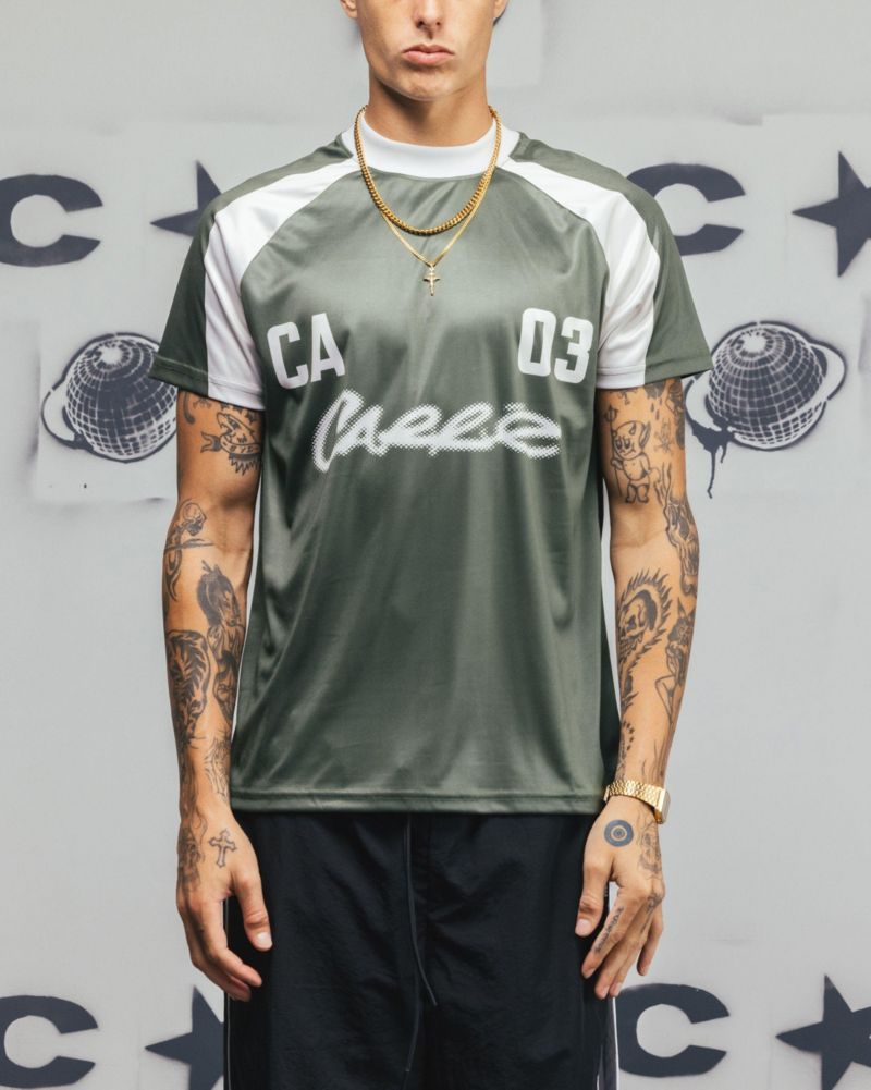 Men's Striker Jersey T-Shirt, Black - XXLarge