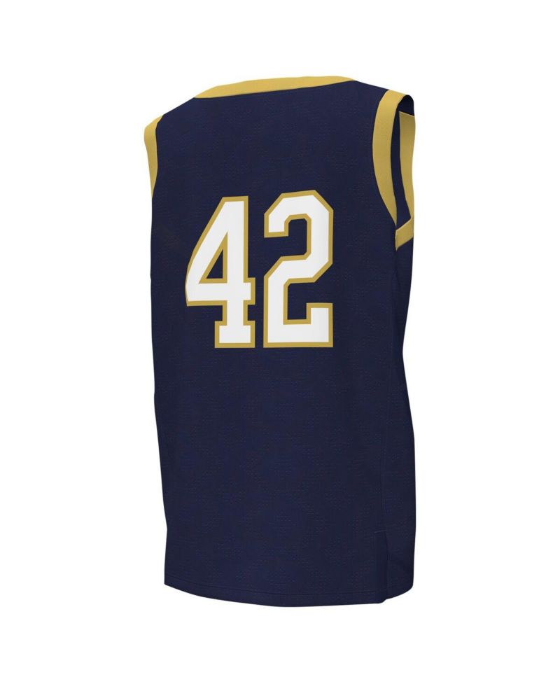 Big Boys #42 Navy Notre Dame Fighting Irish Replica Basketball Jersey