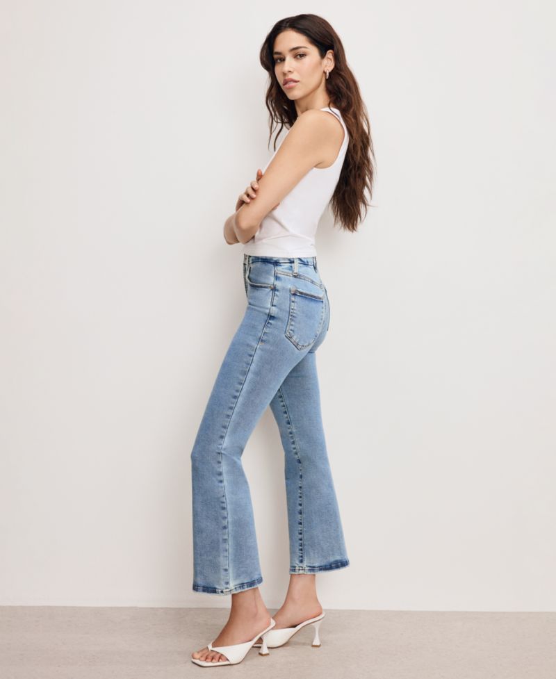 Women's Good Legs Cropped Mini Boot Jeans, Regular & Plus Size