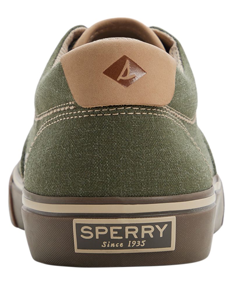Men's Circular Vamp Round-Toe Sneakers