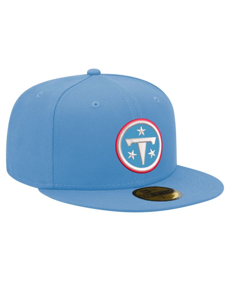 Men's Light Blue Tennessee Titans Primary Logo 59FIFTY Fitted Hat