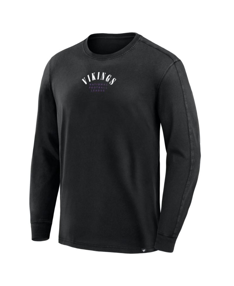 Men's Minnesota Vikings Fullback Drive Relaxed Fit Long-Sleeve T-Shirt