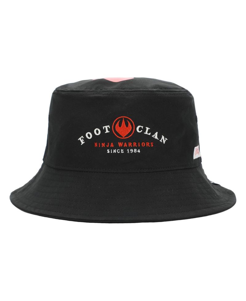 Men's Foot Clan Black Bucket Hat