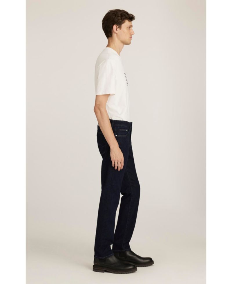 Men's Jake Slim Leg In Rinse Feather Denim