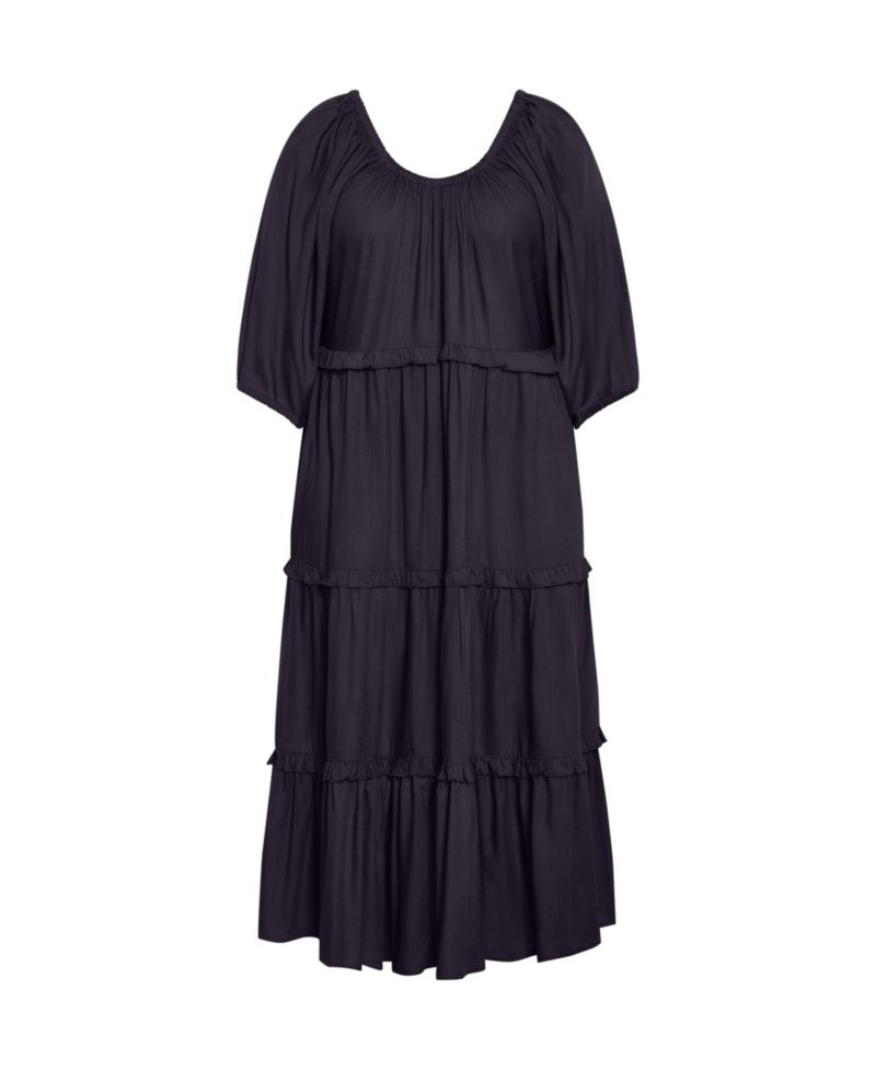 Plus Size Heather Tier Dress