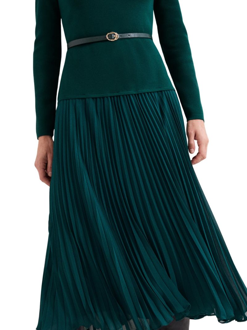 Women's Kai Knit V-Neck Midi Dress