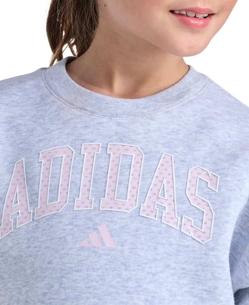 Girls' 2T-6X Long-Sleeve Sweatshirt and Pants, 2-Piece Set