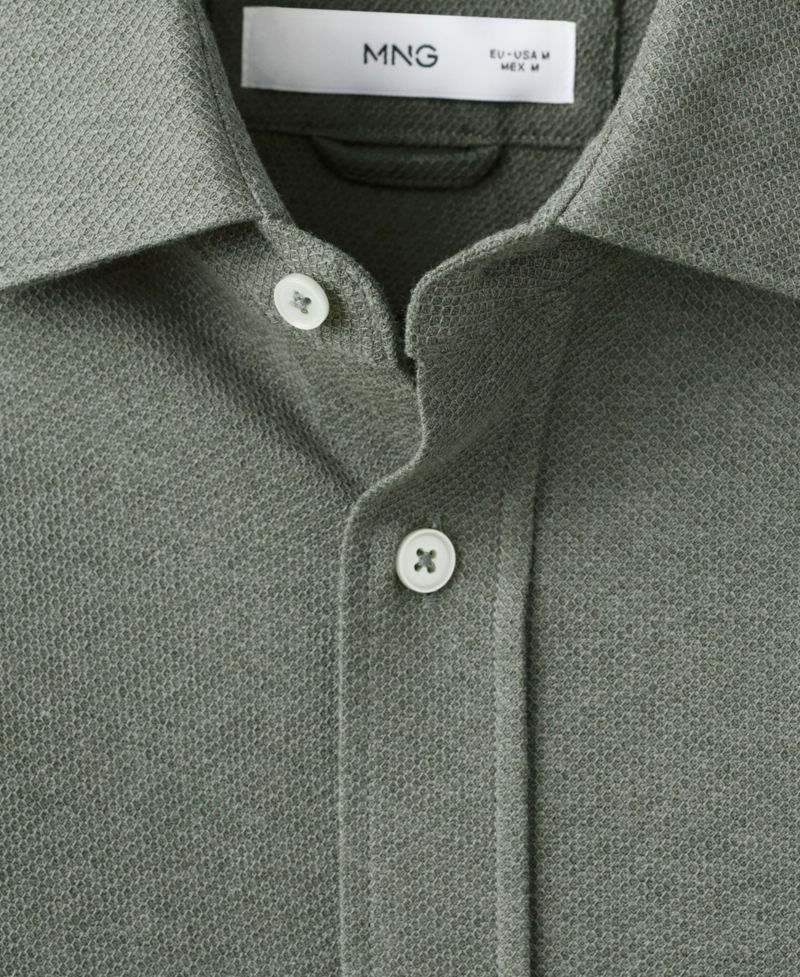 Men's Cotton Slim-Fit Shirt