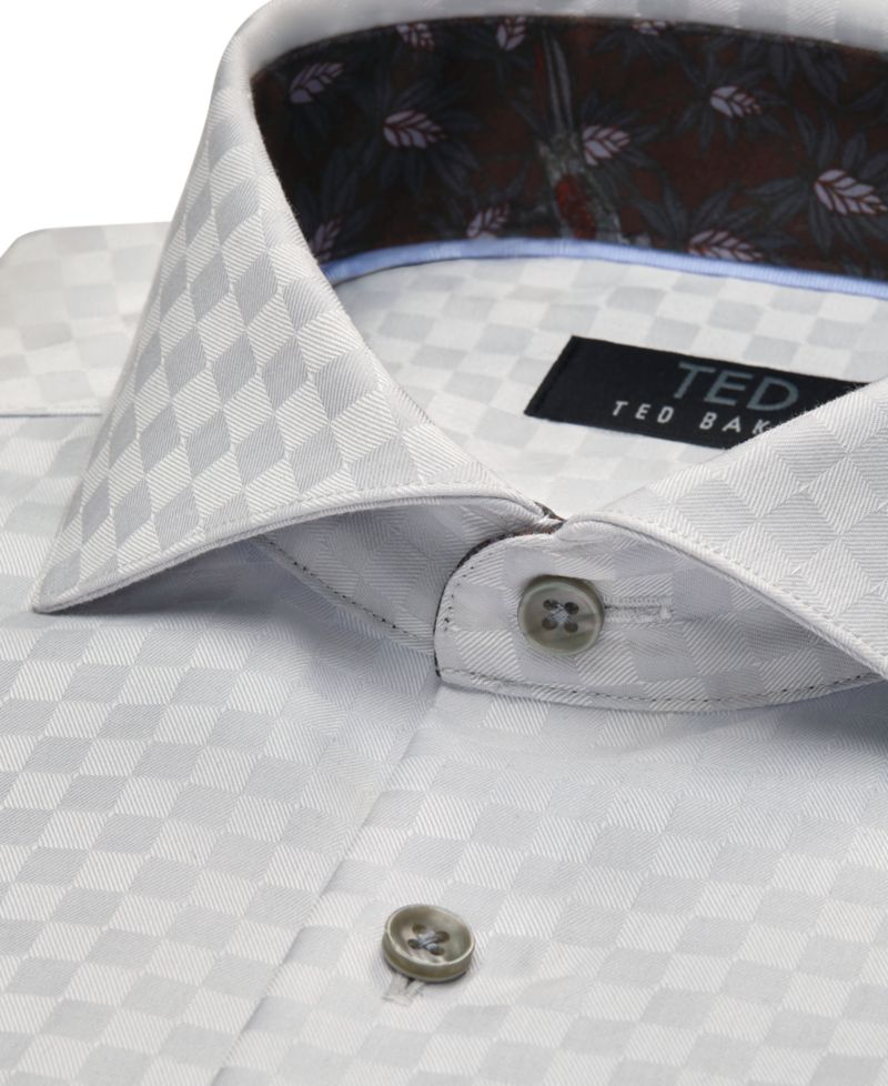 Men's Non-Iron Stretch Slim-Fit Dress Shirt