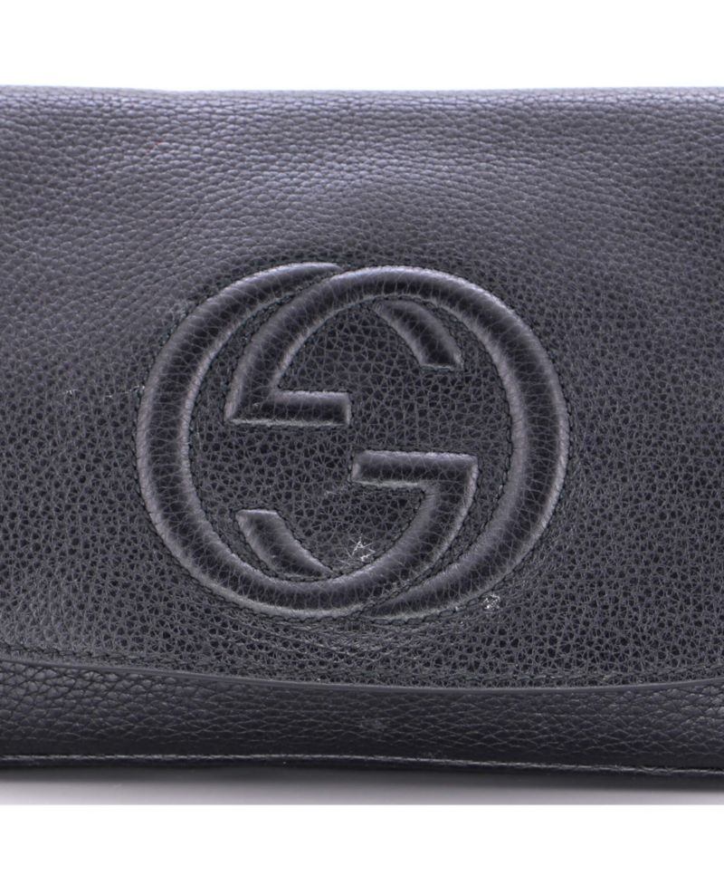 Medium Soho Chain Crossbody Bag Leather