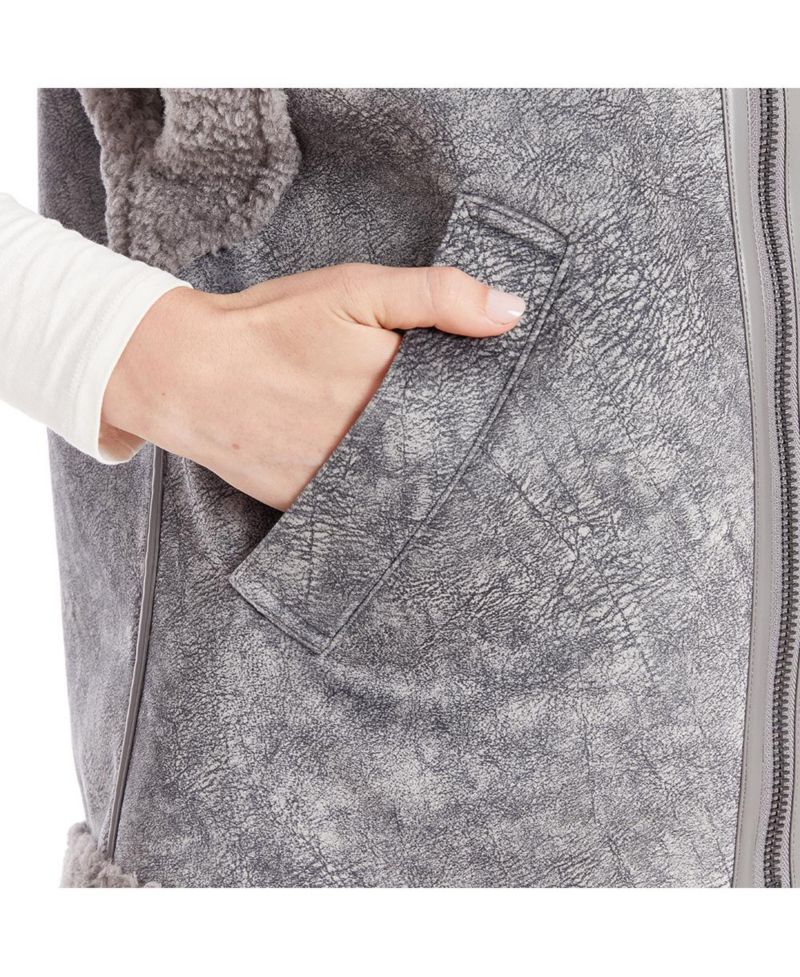 Women's Sarah Faux Shearling Vest