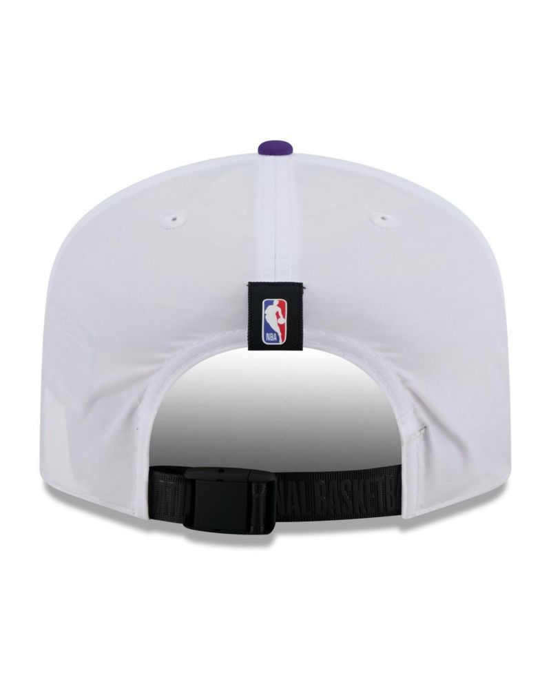Men's White/Purple Phoenix Suns 2025 NBA Draft On-Stage Nylon 19TWENTY Adjustable Hat