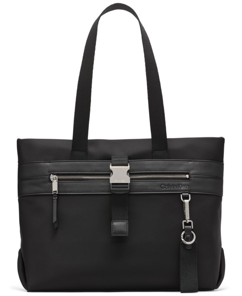 Elora Nylon Top Zipper Tote Bag