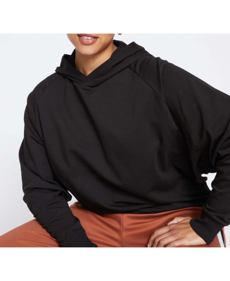 Plus Size French Terry Pullover Hoodie