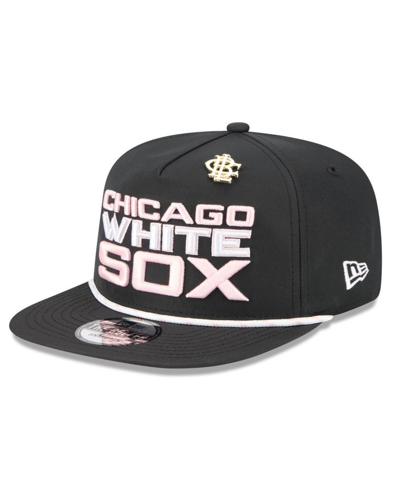 Men's Black Chicago White Sox 2025 Big League Chew Golfer Snapback Hat